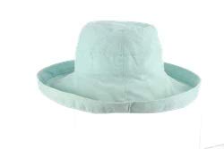 Scala Women's Cotton Hat With Inner Drawstring And Upf 50+ Rating,Aqua,One Size #TOP7