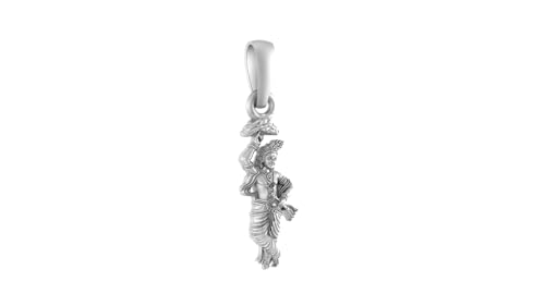 Pendentif en argent sterling pureté à 92,5 % avec chaîne à maillons