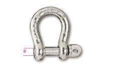 Manille lyre 25mm pour sécuriser levage et traction 8028