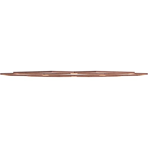 Image of Ekena Millwork 26 inchOD x 11 1 /8 inchID x 1 /4 inchT Florin Wood Fretwork Pierced Ceiling Medallion, Cherry