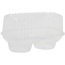 napz Container 2 Count, Hinged - 6 3/8 L x 2 1/2 W x 4" H 100 per CaseF