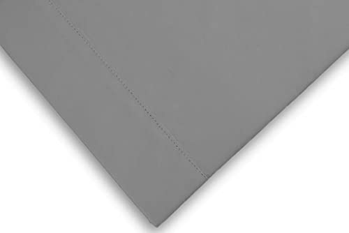 Soleil d'ocre T.TRAVERSIN 85X185 Percale Grey, 85 x 185 cm - Image 2