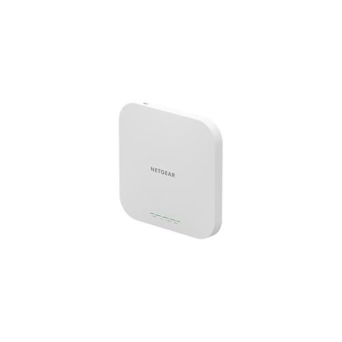 NETGEAR Cloud Managed Wireless Access Point (WAX610) - WiFi 6 Dual-Band AX1800 Speed | Up to 200 Client Devices | 802.11ax | Insight Remote Management | PoE+ Powered or AC Adapter (not Included)