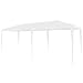 Produktbild vidaXL Partyzelt 3x6 m Weiß Pavillon Gartenzelt Gartenpavillon Bierzelt Zelt