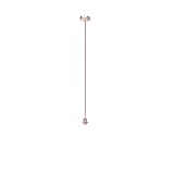 Salone Negozio Online Lampadario Elisa Serie a Sospensione BR+CR+PR 230V E27 28W