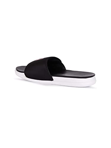 Image of AADI Men's Synthetic Leather Daily Casual Sliders /Flip Flop & Slippers