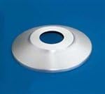 EDER Flag Mfg Standard Profile Aluminum Flash Collar- Clear, 2" Pole Diameter, 8" Outside Diameter