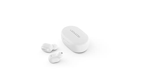 Ledwood Kepler TWS Wireless Earphones + Activity Tracker - Touch Earphones - Voice Assistance - Compatible with iOS/Android (White) - Image 4