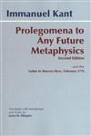 Prolegomena to Any Future Metaphysics: and the Letter to Marcus Herz, February 1772 (Hackett Classics)