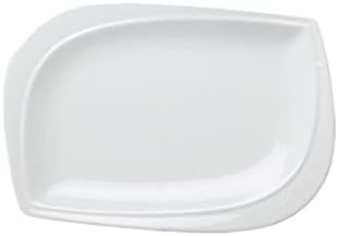 Dining Plate Irregular Ceramic Plates, Can Be Used to Place Desserts, Snacks, Side Dishes, Vegetables, Fruits, Barbecue