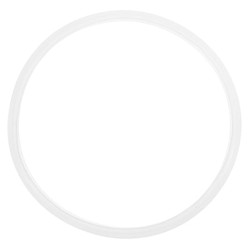 Anillo de sellado de goma para olla a presión y olla de presión, accesorio de goma resistente blanco con fácil instalación, rendimiento confiable miniatura 1