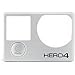 Faceplate Front Cover Face Plate with Mode Button & Cushion - Frame Housing Repair Part Fix for GoPro Hero 4 Black and Silver Edition