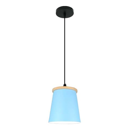 Suspension bohème bleu azur pour créer un cocon lumineux dans votre chambre à coucher