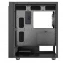 Case VERTIBRA V210 - Gaming Middle Tower, 12cm ARGB fan, 2xUSB3, Side Panel Temp Glass - Case PC - Immagine 6