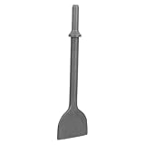 Scalpello a testa piatta preciso: lo scalpello a testa piatta per cemento e il set di scalpelli pneumatici consentono una finitura superficiale precisa e pulita, facilitando il raggiungimento di finiture lisce su vari materiali, punte da trapano per fori quadrati, punte per martello pneumatico