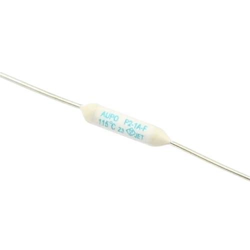 Fusible thermique 115 degrés P2-F coupe-circuit axial pour surchauffe