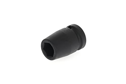GEDORE Impact wrench socket, Socket, 1/2" 12.5 mm drive, Hex UD profile, SW 13 mm, Machine-operated, Automotive, K19 13