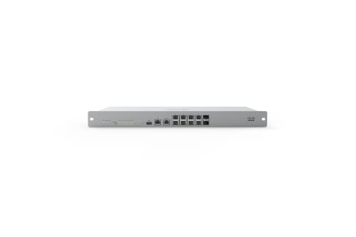 Image of Cisco Designed Cisco Meraki MX100 Security Appliance, Firewall, GigE, 1U, Rack-Mountable (Renewed)