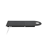 Klapptisch aus Metall für den Außenbereich, kleine Größe, perfekt für Garten, Terrasse, Camping, Aktivitäten, praktische Aufbewahrung, faltbar