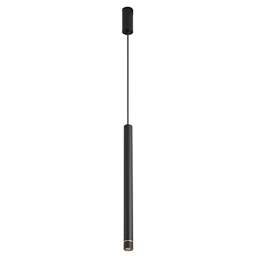 Lampe suspendue long tube pour éclairer efficacement un comptoir