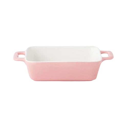Ceramic Bread Pan High Temperature Suitable for Microwave Oven Bread Pans for Baking Ceramics Bread Baking Pan Loaf Pans, Pink