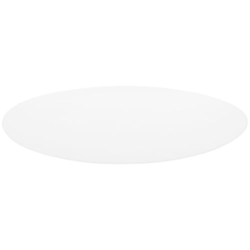 ARTIBETTER Difusor de Lámpara de Techo Acrílico Redondo 38,5 Cm Diámetro X 1 Mm Grosor, Pantalla Difusora de Luz Antideslumbrante para Lámparas de Techo, Cubierta Translúcida Adecuado