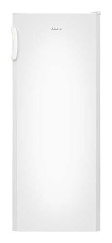 Amica VKS 354 - Frigorífico de 115 W (141 cm, 225 litros, clase de eficiencia energética E, 4 estantes de cristal, 1 cajón de verduras, 4 estantes para puertas)