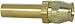 Imperial 92372 Reusable Straight Tube Fitting For Ptfe Hose, 1/2"x5/8" (Pack of 2)