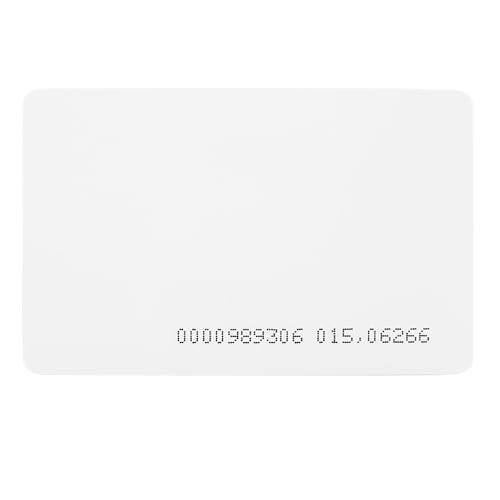 30 Piezas Tarjetas de identificación Fongwah 125Khz Tarjetas de proximidad RFID ID para Control de Acceso y Hotel 0.8 milímetro