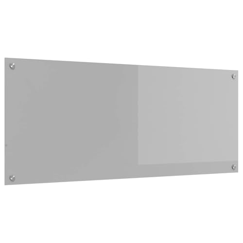 vidaXL Kitchen Backsplash Light Gray 120 x 50 x 0.6