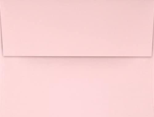 Luxpaper A2 Invitation Envelopes | Peel & Press | 4 3/8" X 5 3/4" | Candy Pink | 80Lb. Text | 50 Qty #TOP1