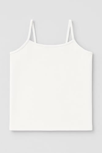 Image of Kurve Girl's Sleeveless Tank Top - Stretch Undershirts Cami Camisole, UV Protective Fabric, Rated UPF 50+ (Made in USA)