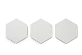 Luxury Vinyl Floor Tiles by Lucida USA | Glue-Down Adhesive Flooring| 25 Colorful Hexagon Tiles |...