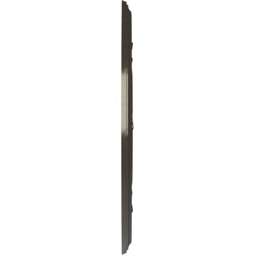 Image of Ekena Millwork CMP13BACCH Baltimore Thermoformed PVC Ceiling Medallion (Fits Canopies up to 5 1 /4 inch), 13 inchOD x 3 1 /2 inchID x 3 /4 inchP, Metallic Charcoal
