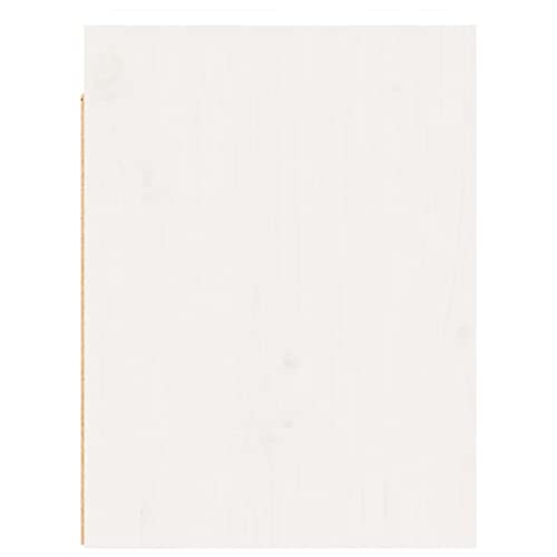 Armoire murale blanche peu encombrante pour studio et bureau - 7
