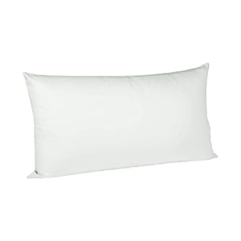 Fleuresse Colours 9100-1000 Pillow Case Uni-Coloured Maco Satin White 40/80 cm 100 % Cotton Cover
