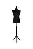 mannequin homme senior connu Mannequin de couture homme noir/noir