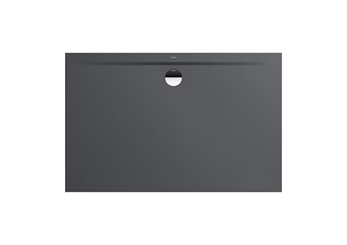 Kaldewei SUPERPLAN ZERO 1536-5, Duschwanne mit Wannenträger extraflach, 110x70cm, 353647980666, Farbe: cool grey 80