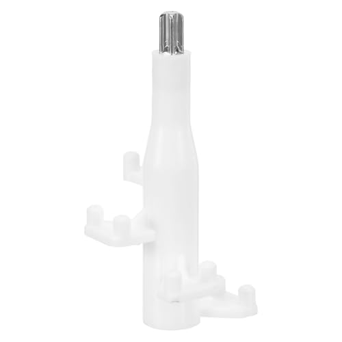DECORNIJIA Eje para Picadora de Carne de 2 L, Poste Impulsor de Plástico Estilo Oem, Repuesto para Picadora Eléctrica, Accesorio Compatible para Cocina y Procesamiento de Alimentos