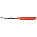 Chikamasa B-500SRF Curved Scissors with Fluorine Coating, Orange