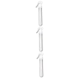 Beavorty 3 Piezas Botellas De Spray De Limpieza Botella De Spray Para El Cabello Botella De Spray De Botella De Perfume Recargable Viajar Pulgar Herramientas De Peluqueria