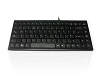 Accuratus395 - USB Slim Mini Keyboard with Square Keys