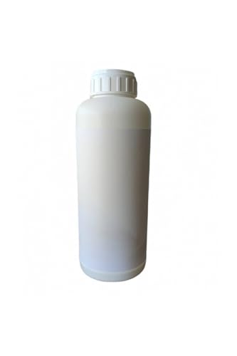 Şişe; Kilitli Kapat Plastik Yuvarlak Numune 1000 Ml Hdpe Tarım Şişesi 10 Adet, 1322ss