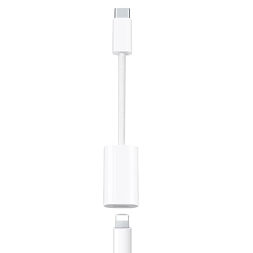 for USB C to Lightning Audio Adapter, Provide Three Key Functions—Charging, Data and Audio for Type-C Apple Devices (iOS 15+) and Android 10+ Phones with USB-C, Not for Apple Pencil gen
