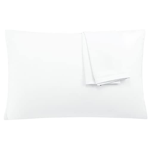 uxcell taies d'oreiller microfibre 2 pcs, blanc