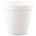 Dart Foam Containers, Foam, 16Oz, White, 25/Bag, 20 Bags/Carton