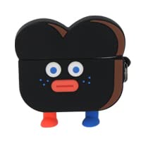BRUNCH BROTHER Airpods Pro �p Silicone Case �G�A�|�b�Y �v�� �V���R�[�� �P�[�X �J�o�[ (Pro, Burn Toast)
