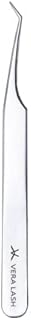 VERA LASH Eyelash Extension Tweezer VL-004,Professional Curved Pointed Isolation Tweezers for Classic Individual Volume Mink Lash Extensions (VL-004)