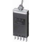 2215-G111-P1M1-S0-10A, Circuit Breaker Thermal Magnetic 1Pole 10A 250VAC/50VDC
