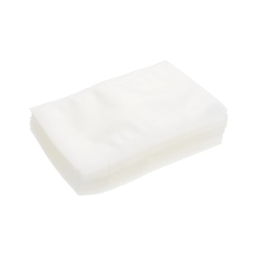 Garneck 100pcs Vacuum Sealed Food Storage Bags Reusable for Jerky Cheese Snacks 15x10cm Vacuum Sealer Bags